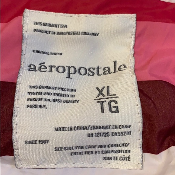 ⚜️EUC white AEROPOSTALE puffer vest - Picture 5 of 5